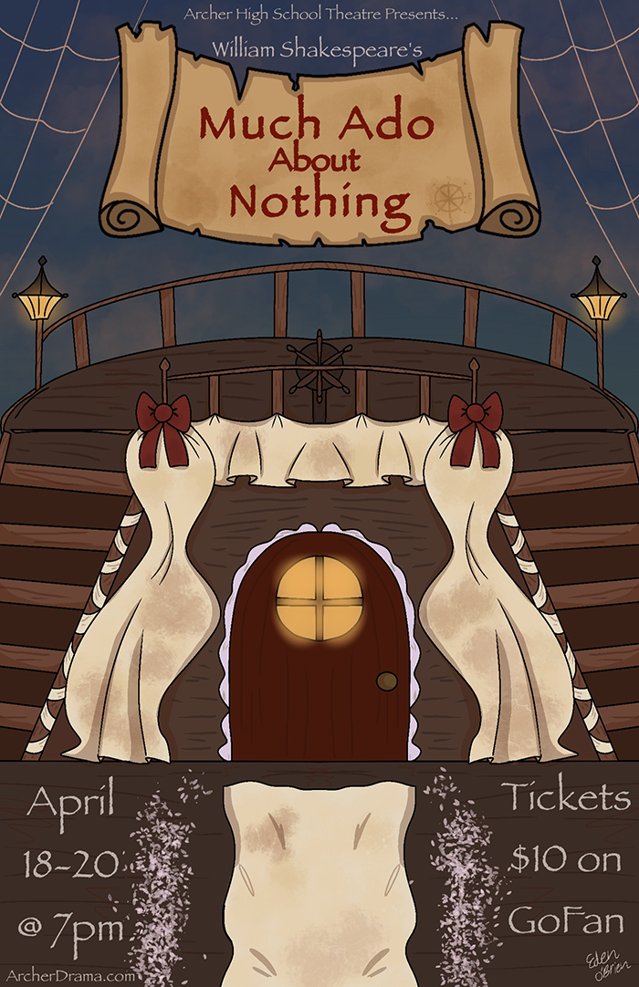 Much Ado About Nothing poster