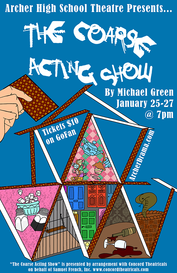 Coarse Acting Show poster