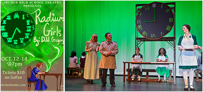 Poster & photo for Radium Girls