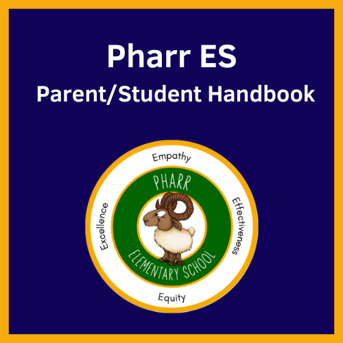 Pharr ES Parent/Student Handbook link