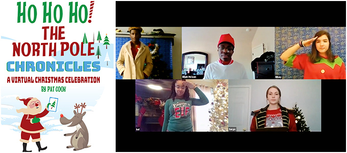 Poster & photo from The North Pole Chronicles
