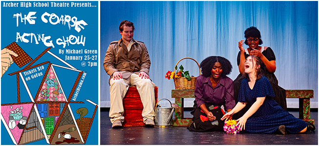 Poster & photo for The Coarse Acting Show