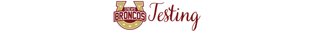 Testing title