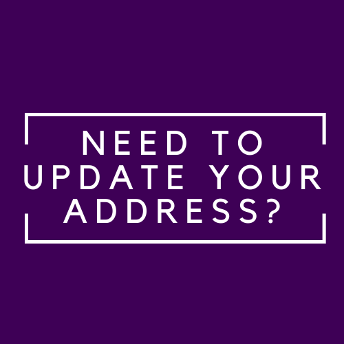  Moving nearby? Update your address with us!