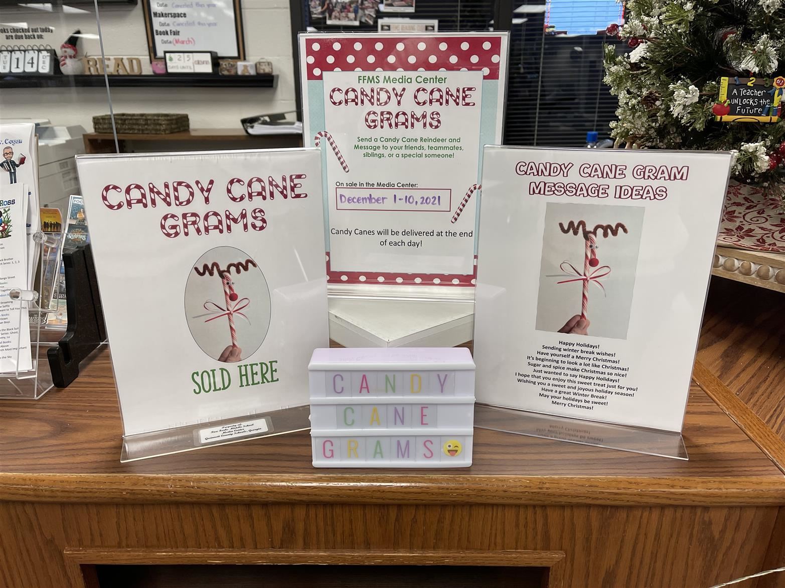 Candy Cane Grams