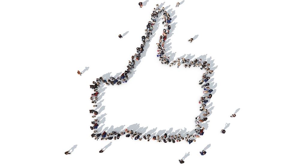 Social Media Thumbs Up