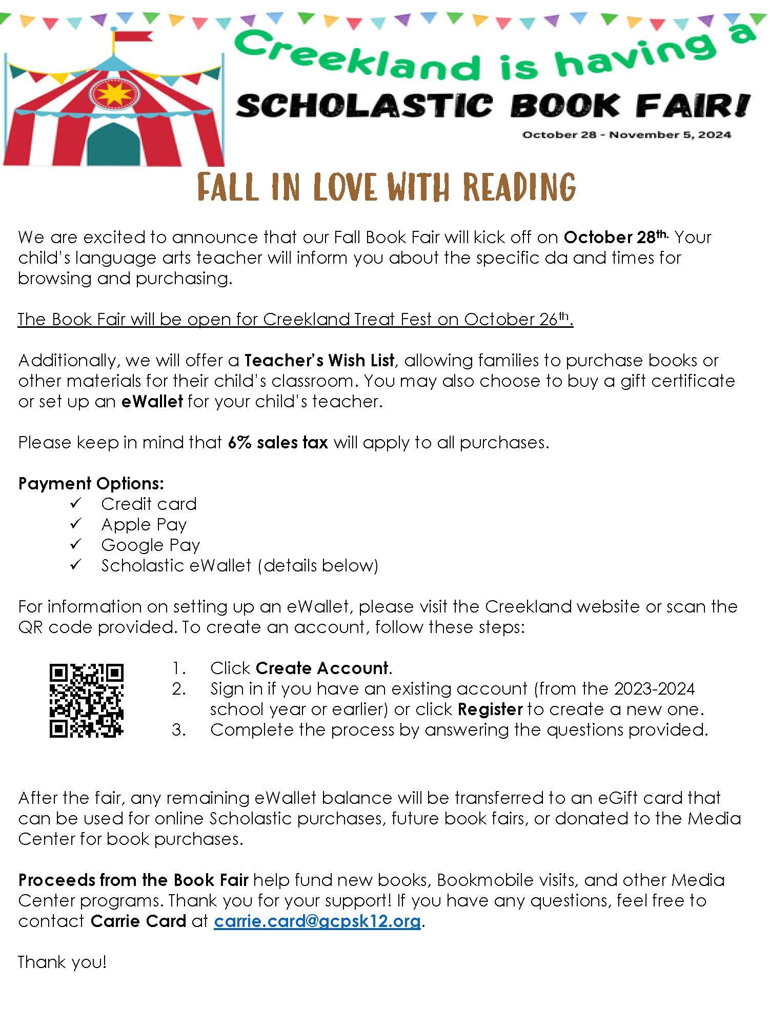 Book Fair Flyer
