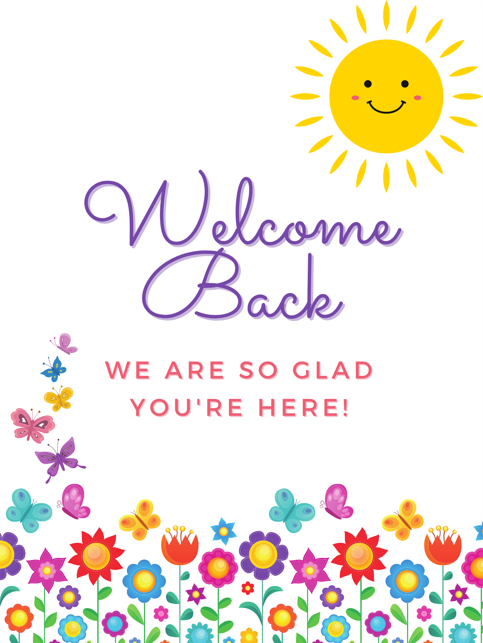 Welcome Back!