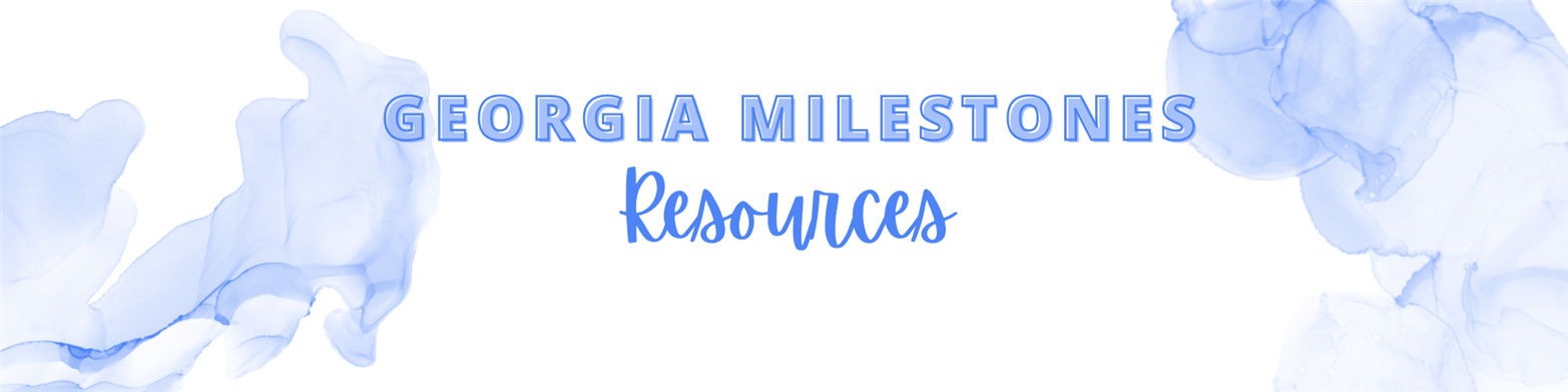 Georgia Milestones Resources