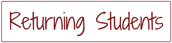 Returning Students Header