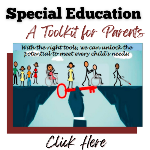 Special Education: A Toolkit for Parents