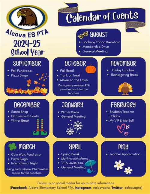 Calendar of Events