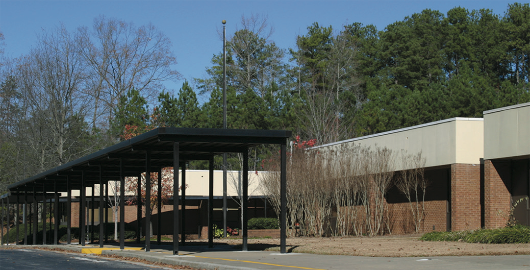 Annistown elementary school building front