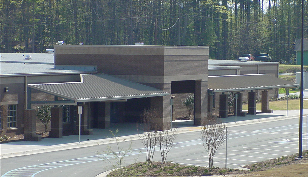 Cooper elementary school building front