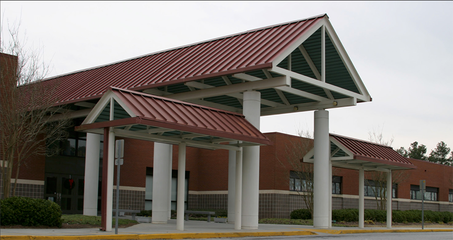Dacula elementary school building front