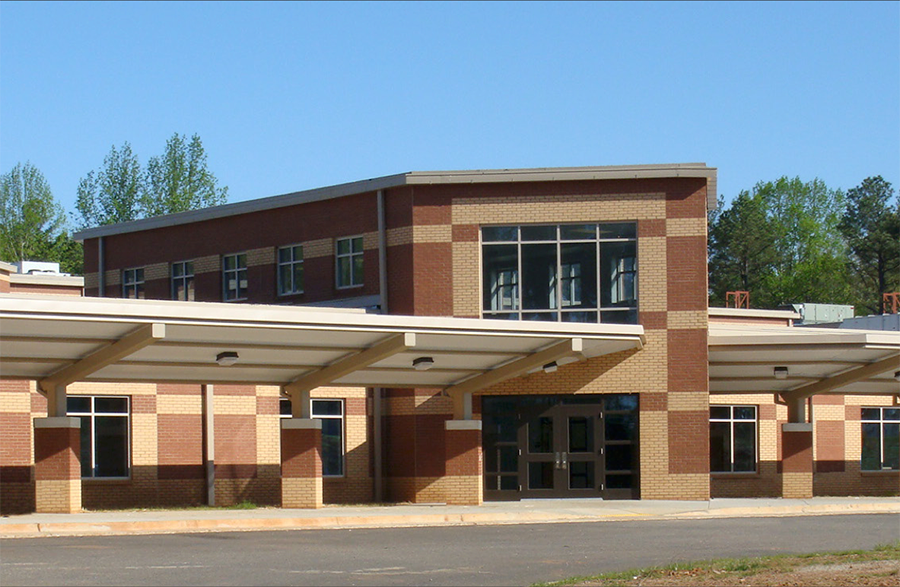 Dyer elementary school building front