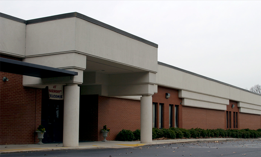 Harmony elementary school building front