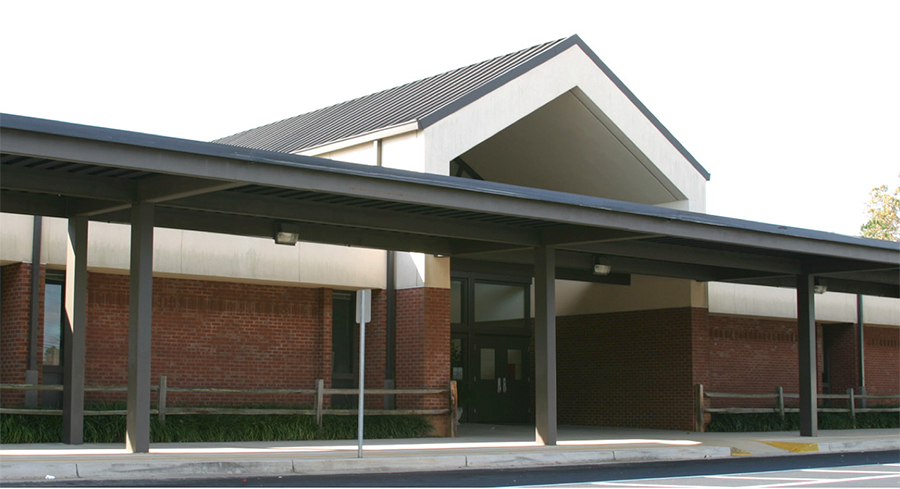 Kanoheda elementary school building front