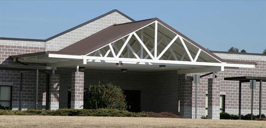 Magill elementary school building front