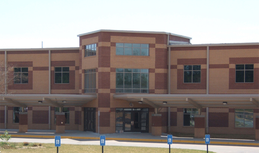 Oakland meadow school building front