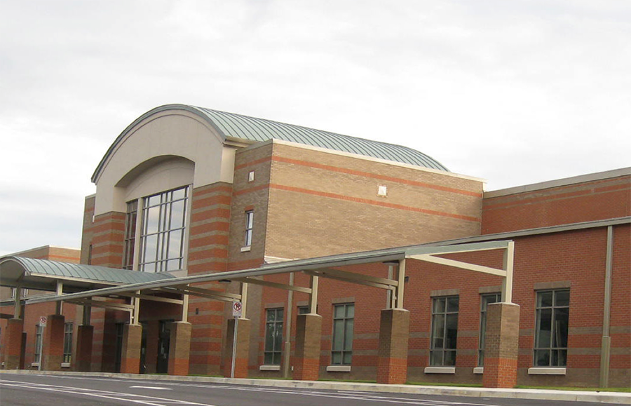 Puckett’s mill elementary school building front
