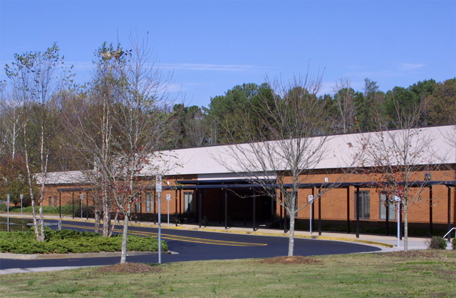 Simpson elementary school building front
