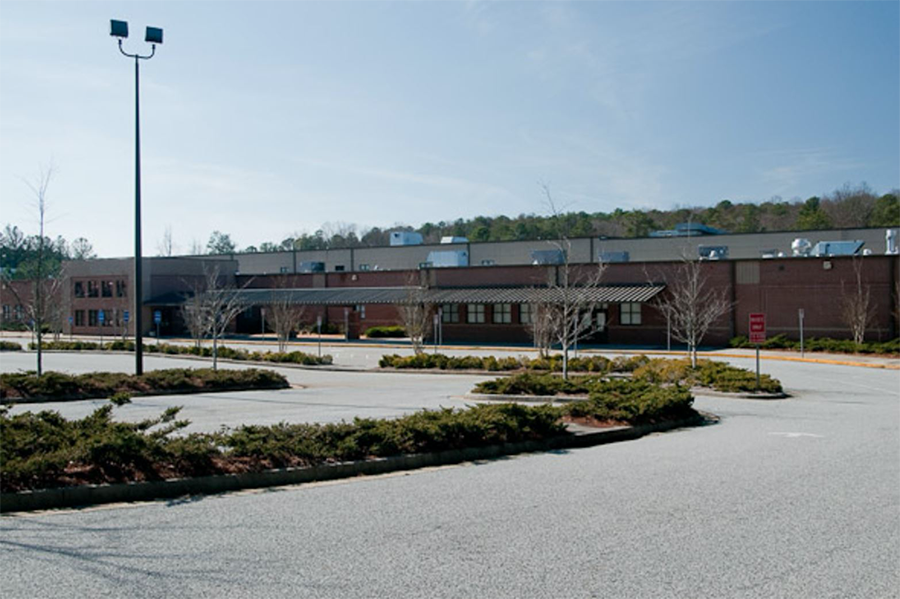 Stripling elementary school building front
