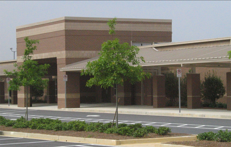 Alcova elementary school building front
