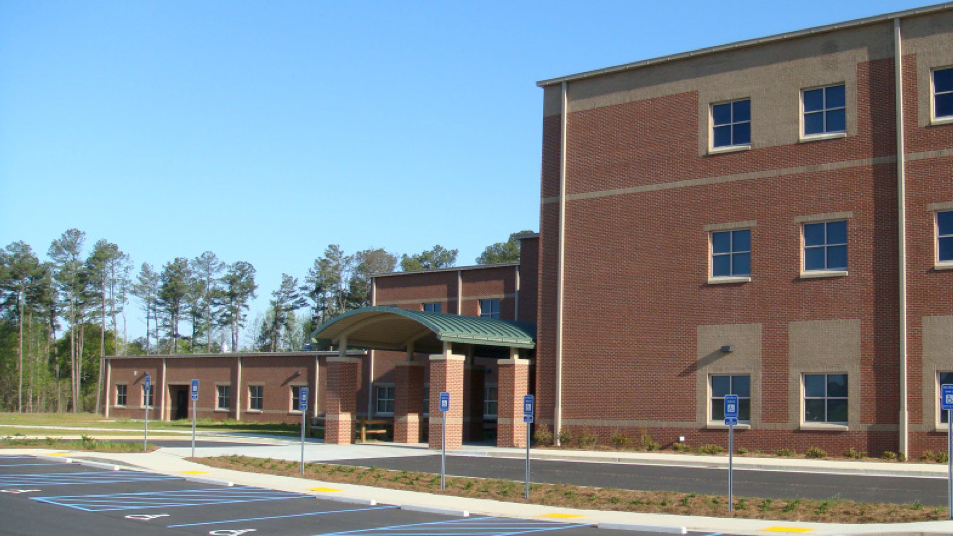 Bay creek middle school middle school building front