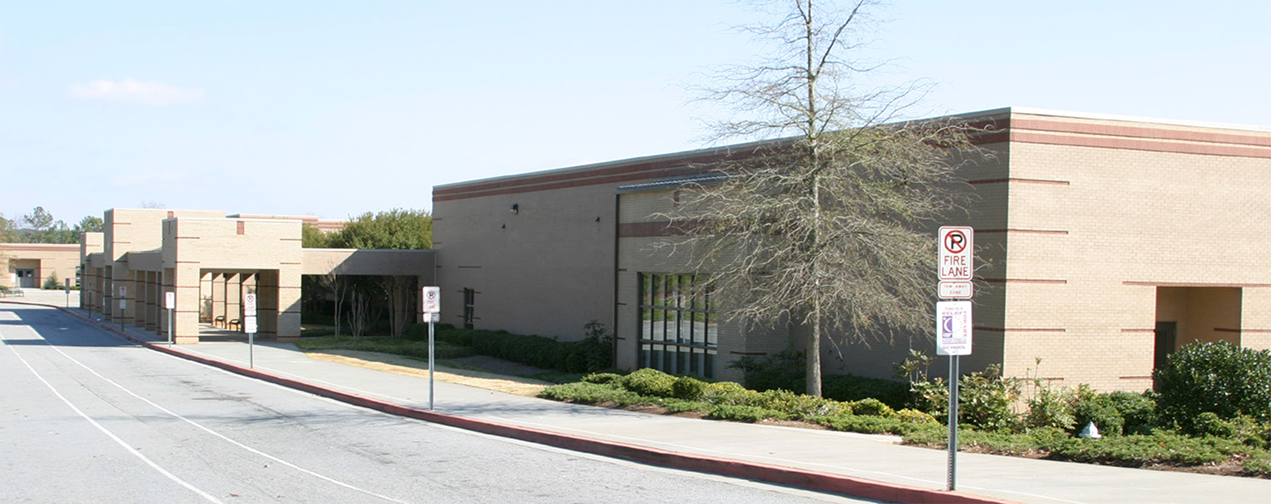 Collins hill high school building front