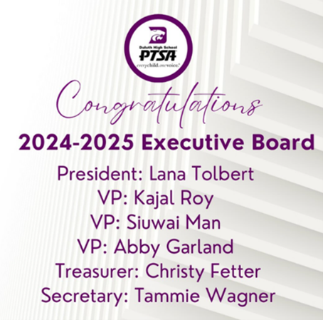 2024-2025 Executive Board