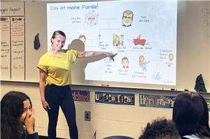 Creekland MS German class