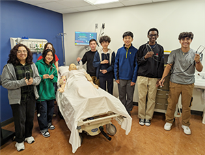 GSMST students at a STEM Site
