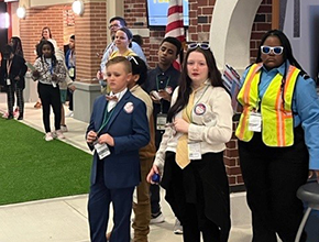 Trickum students at JA BizTown