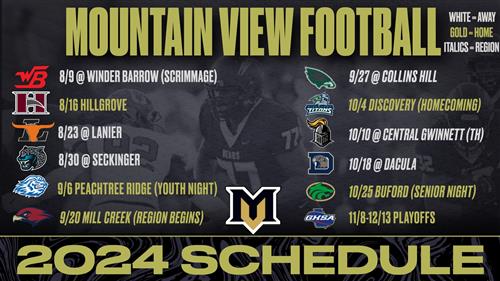 2024 Schedule