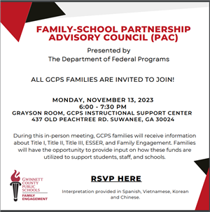 PAC Meeting
