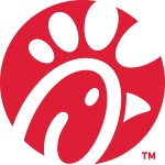  red and white Chickfila logo