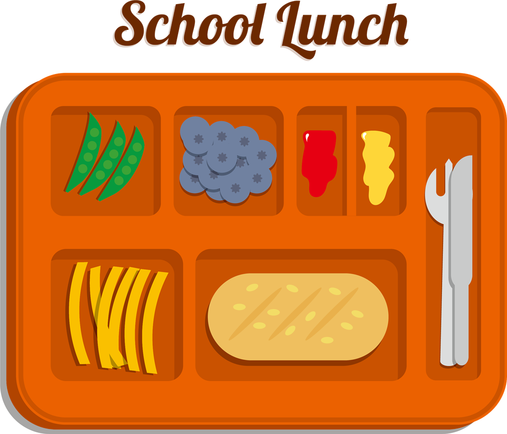 School lunch tray