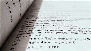 Open math book 