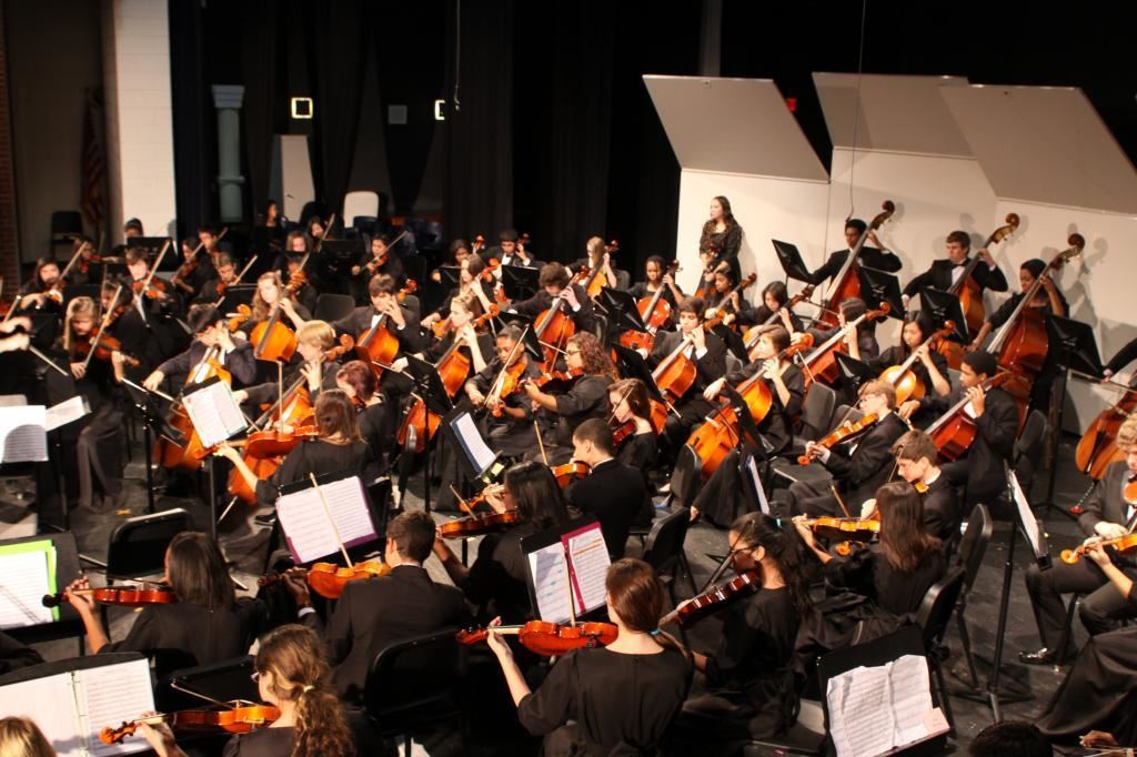Mill Creek High School orchestra 