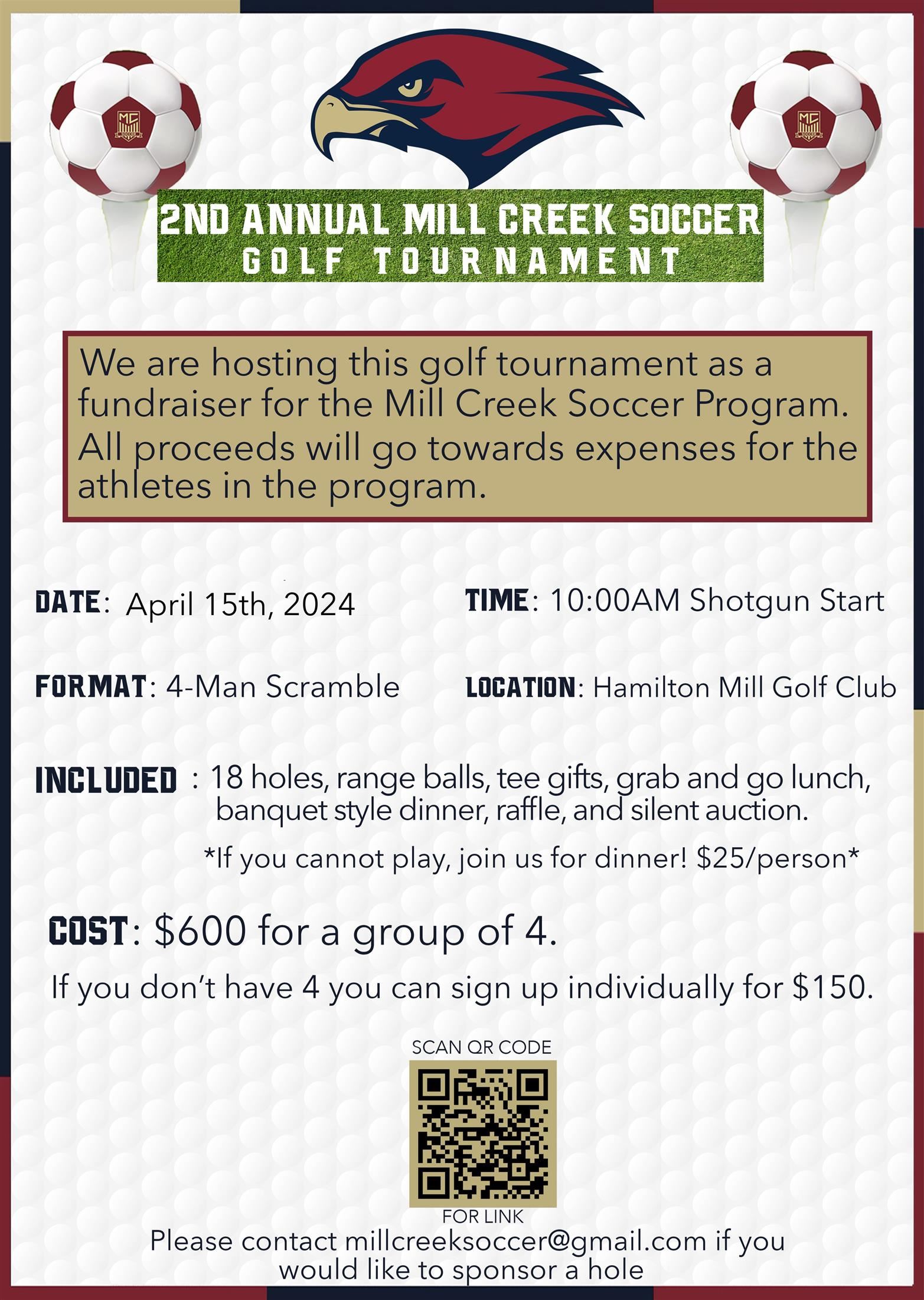 soccer golf tournament
