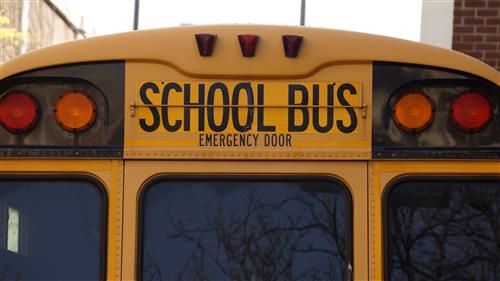 Stock photo of a school bus. 