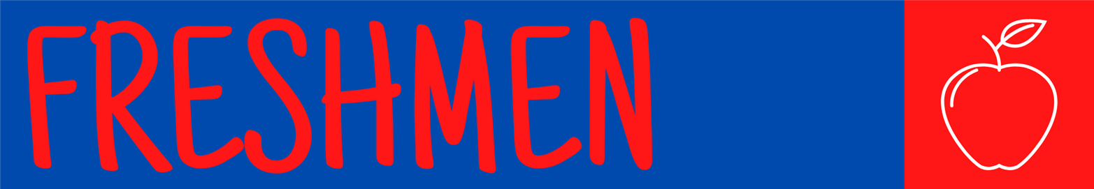 Freshmen Banner 