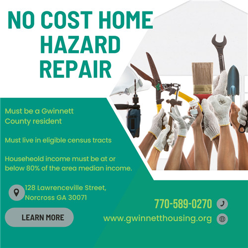 No Cost Home Hazard Repair