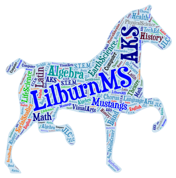 Mustangs Word Art