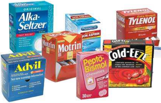  Over the counter medicines