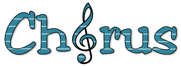 Chorus Image with music note as the O 