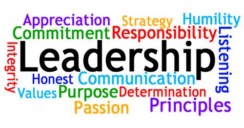 Bold leadership and other words 