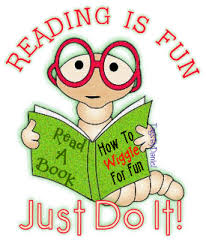 book worm reading a book
