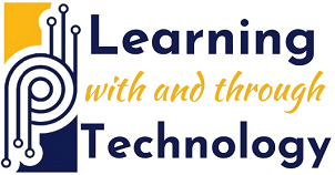 learning with and through technology logo 